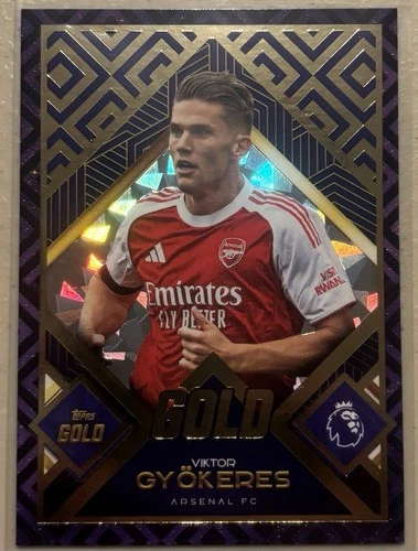 Victor Gyokeres 2024 Topps Premier League Gold