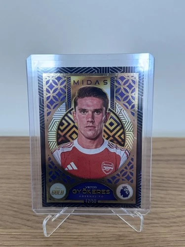 Victor Gyokeres 2025 Topps Premier League Gold /50
