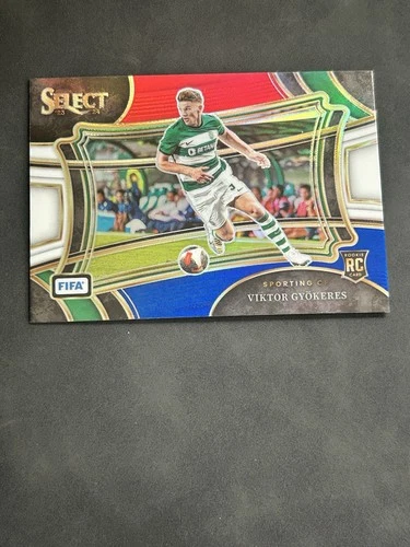 Victor Gyokeres 2023 Panini Select Red White Blue