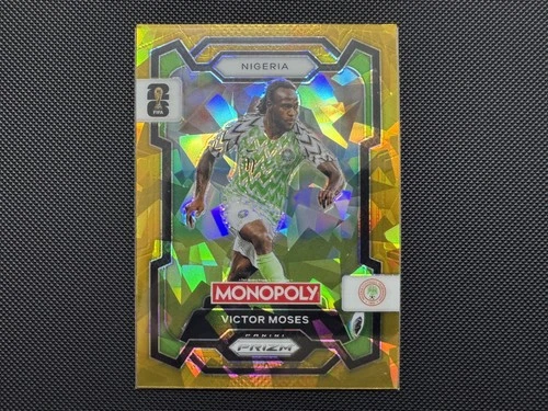 Victor Moses 2026 Panini Prizm Gold Cracked Ice