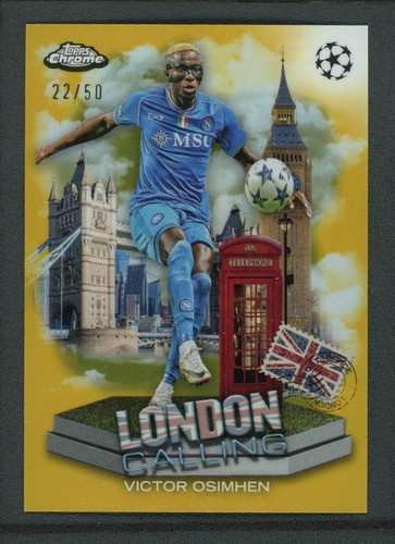 Victor Osimhen 2024 Topps Chrome 22/50