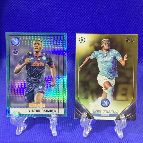Victor Osimhen 2023 Topps Chrome Gold Refractor /50