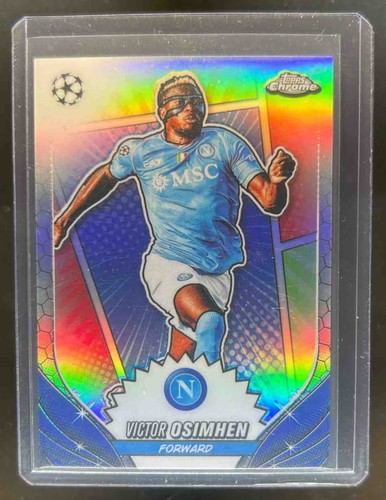 Victor Osimhen 2023 Topps Chrome Refractor