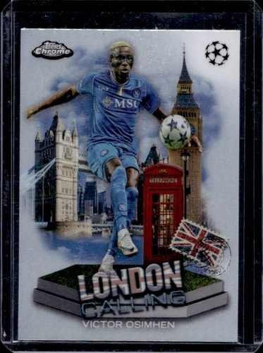 Victor Osimhen 2023 Topps Chrome UEFA