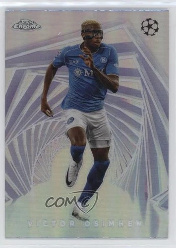 Victor Osimhen 2023 Topps Chrome UEFA Club Competitions