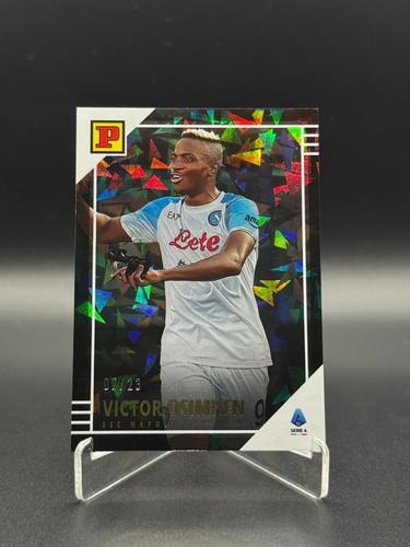 Victor Osimhen 2022 Panini Chronicles Black Sapphire /23