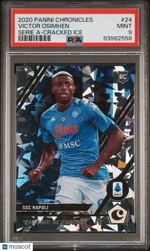 Victor Osimhen 2020 Panini Chronicles Cracked Ice /23