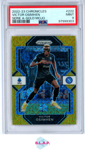 Victor Osimhen 2022 Panini Chronicles Gold /10
