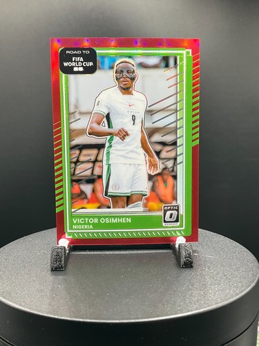 Victor Osimhen 2025 Panini Donruss FIFA World Cup Optic Red Prizm /199