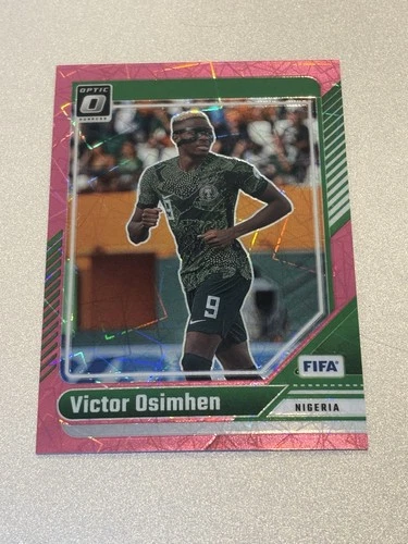 Victor Osimhen 2024 Panini Donruss Soccer Pink Velocity /99