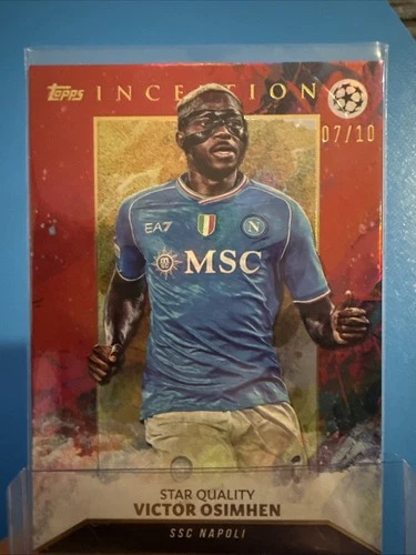 Victor Osimhen 2024 Topps Inception /10