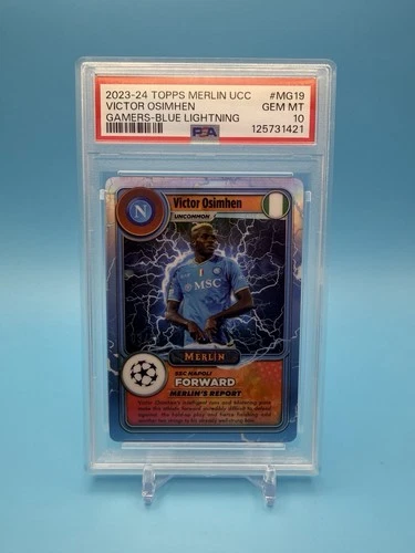 Victor Osimhen 2023 Topps Merlin Chrome /75