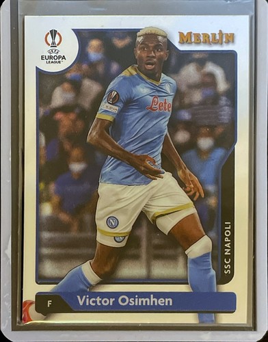 Victor Osimhen 2022 Topps Merlin Chrome