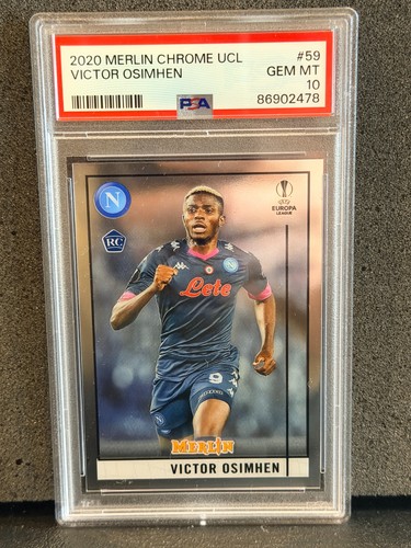 Victor Osimhen 2020 Topps Merlin Chrome
