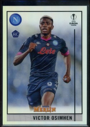 Victor Osimhen 2020 Topps Merlin Chrome Refractor #59