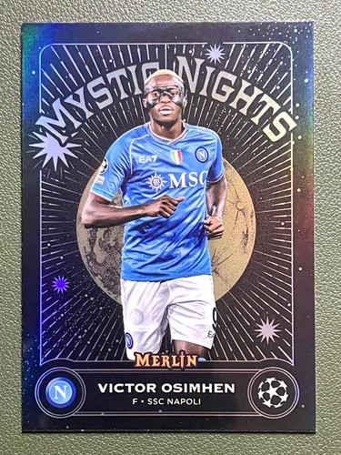 Victor Osimhen 2023 Topps Merlin UEFA Club Competitions MN-17