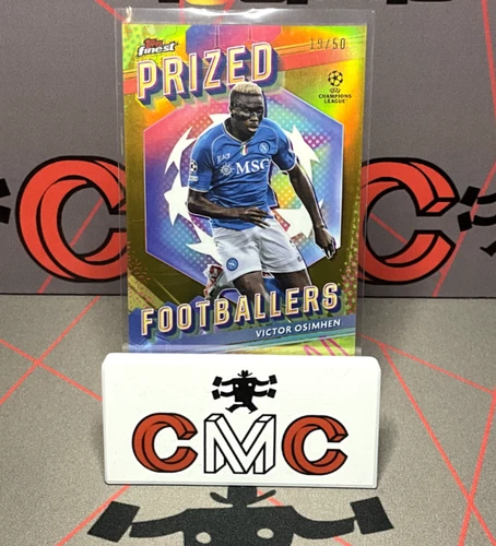 Victor Osimhen 2023 Topps Migliori Calciatori Gold /50