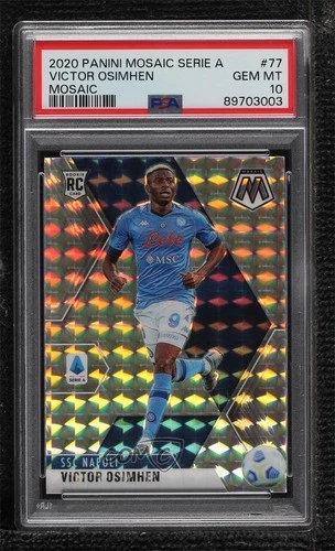 Victor Osimhen 2020 Panini Mosaic Prizm