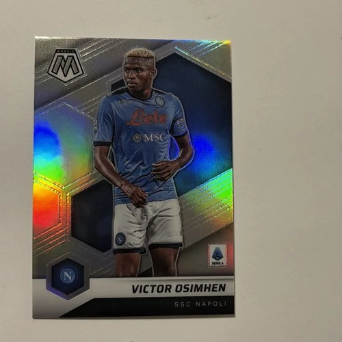 Victor Osimhen 2021 Panini Mosaic Silver Prizm