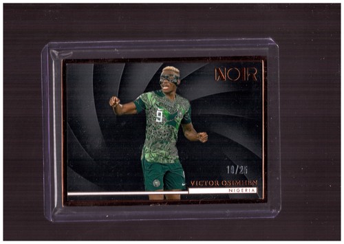 Victor Osimhen 2024 Panini Noir /25