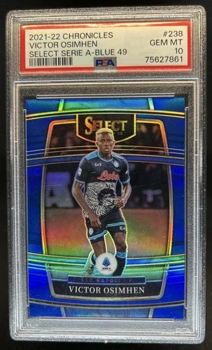 Victor Osimhen 2021 Panini Select Blu /49