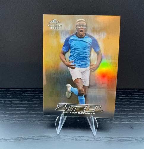 Victor Osimhen 2022 Leaf Trinity Gold 1/1