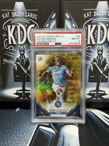 Victor Osimhen 2023 Topps UEFA Champions League Foilfractor 1/1