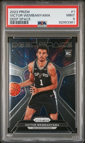 Victor Wembanyama 2023 Panini Prizm Deep Space
