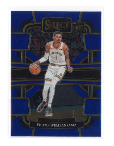 Victor Wembanyama 2023 Panini Select Blue