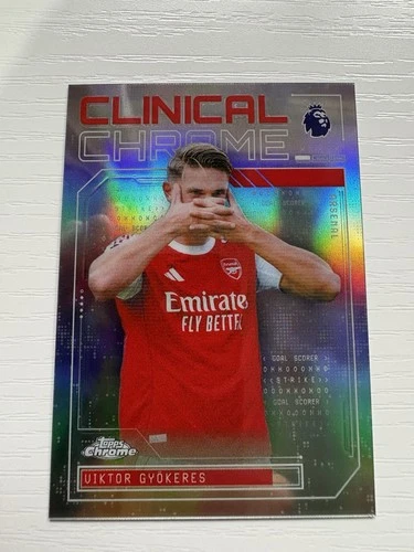 Viktor Gyökeres 2026 Topps Chrome Clinical Chrome