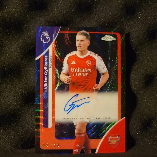 Viktor Gyökeres 2025 Topps Chrome Nero /10