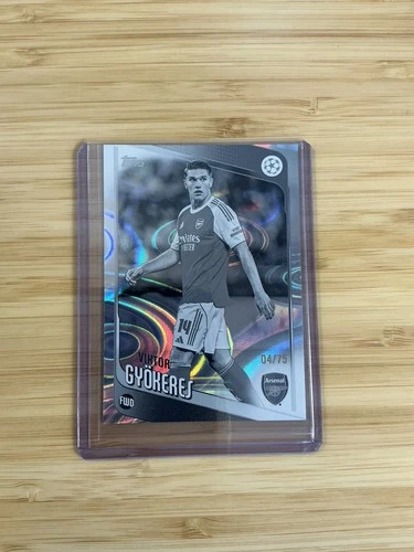 Viktor Gyökeres 2024 Topps Chrome Refractor /75