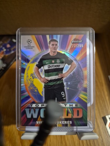 Viktor Gyökeres 2024 Topps Finest /299