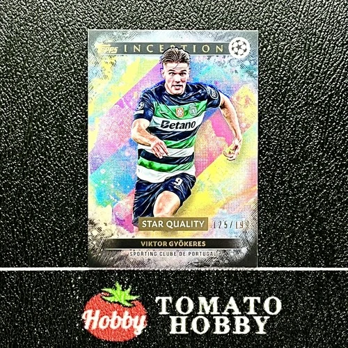 Viktor Gyökeres 2024 Topps Inception Black /199