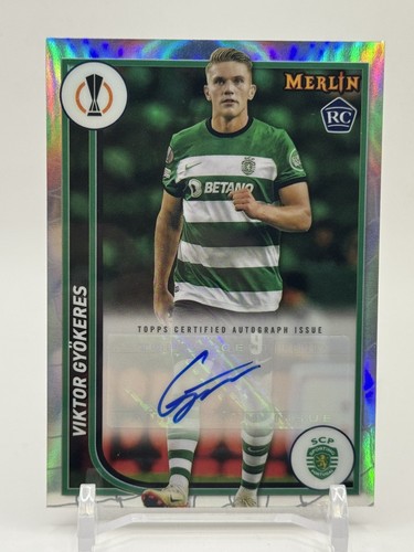 Viktor Gyökeres 2023 Topps Merlin UEFA Club Competitions