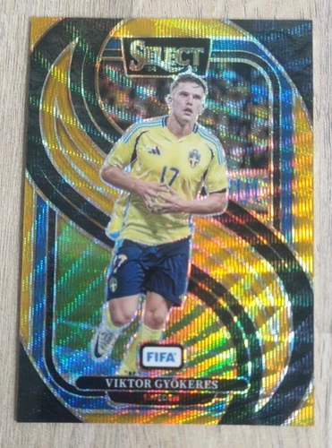 Viktor Gyökeres 2024 Panini Select Oro Prizm /10