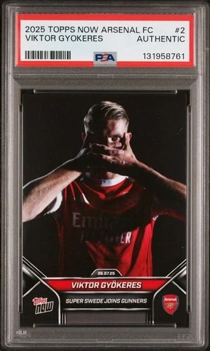 Viktor Gyökeres 2025 Topps Now #2