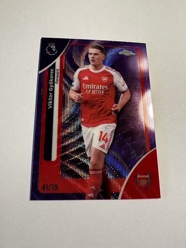 Viktor Gyokeres 2025 Topps Chrome /75