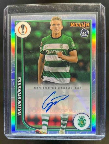 Viktor Gyokeres 2023 Topps Chrome Merlin
