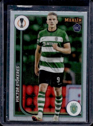 Viktor Gyokeres 2023 Topps Chrome Merlin Refractor