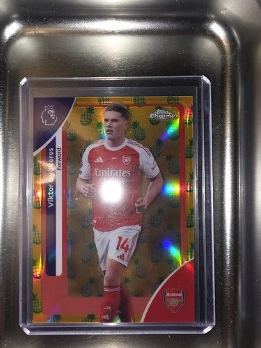 Viktor Gyokeres 2025 Topps Chrome Pineapple