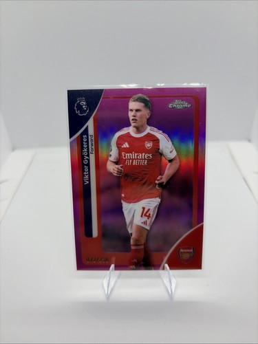 Viktor Gyokeres 2025 Topps Chrome Pink /250