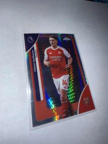 Viktor Gyokeres 2026 Topps Chrome Prism Refractor