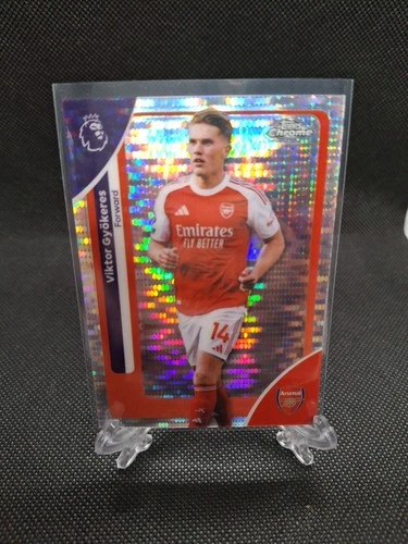 Viktor Gyokeres 2025 Topps Chrome Pulsar