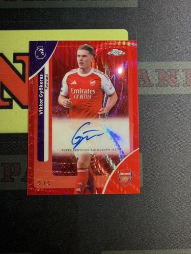 Viktor Gyokeres 2025 Topps Chrome Red /5
