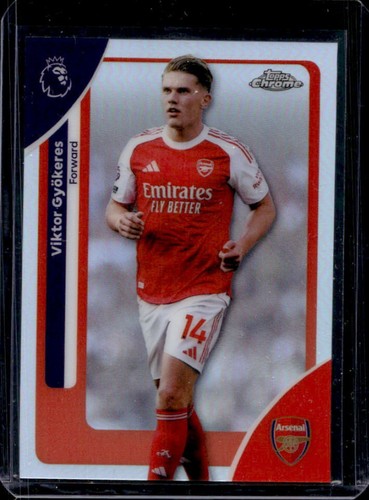 Viktor Gyokeres 2026 Topps Chrome Refractor #15