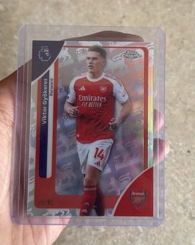 Viktor Gyokeres 2026 Topps Chrome Refractor /92