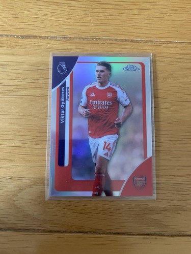 Viktor Gyokeres 2026 Topps Chrome Refractor
