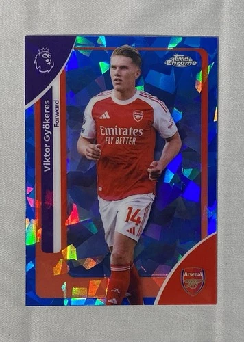 Viktor Gyokeres 2026 Topps Chrome Sapphire