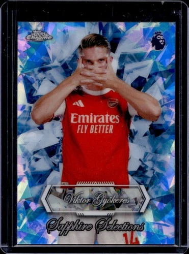 Viktor Gyokeres 2026 Topps Chrome Sapphire